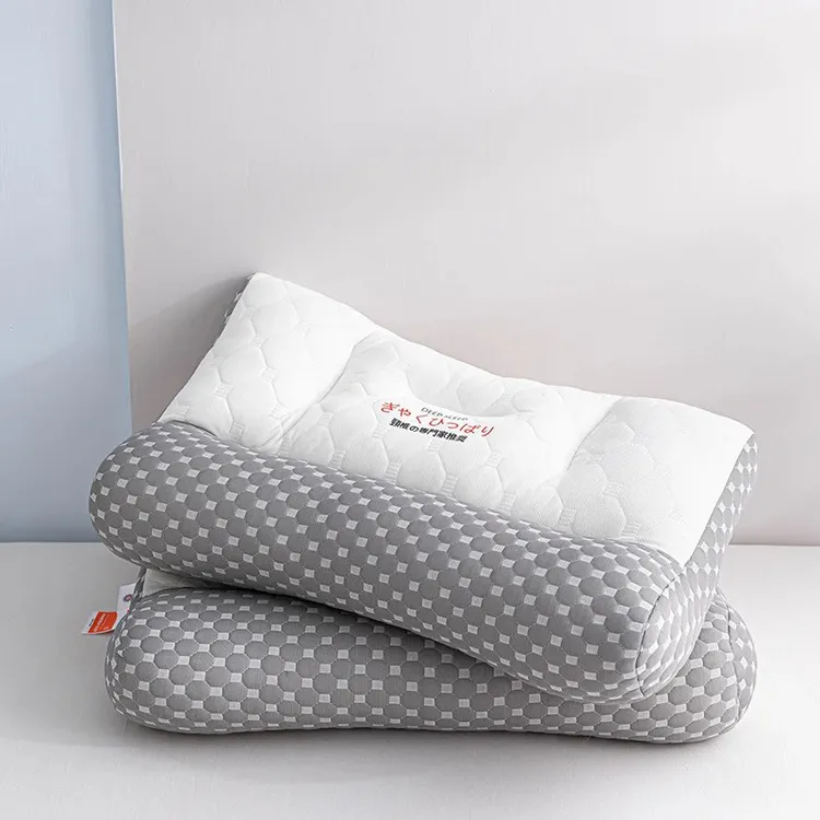 2025新款日式反牵引枕家用助睡眠按摩枕头枕芯透气成人学生睡眠枕