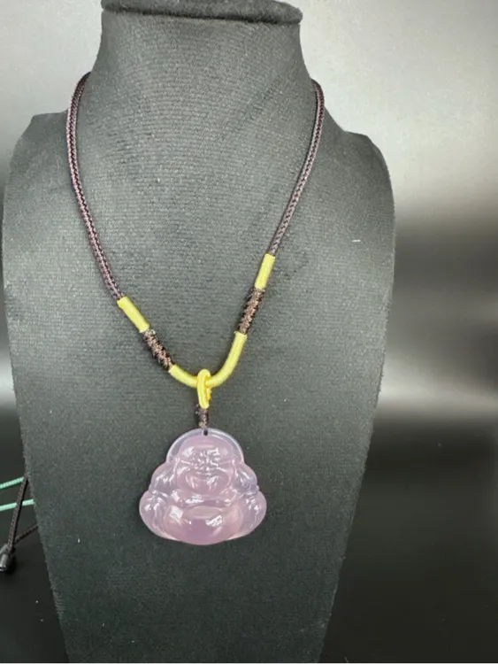 天然巴西帝王紫精品(可镶嵌)弥勒佛新中式国风