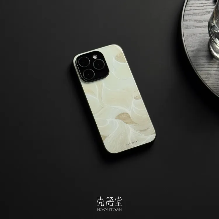 「绸光流川」适用于苹果17promax/17pro高级感玻璃小众手机壳16pro