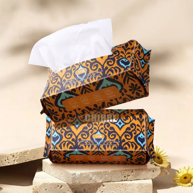 【乌鲁木齐发货】CHIHRE其何丽安肌氧肤洁面巾一次性洗脸巾清洁工具