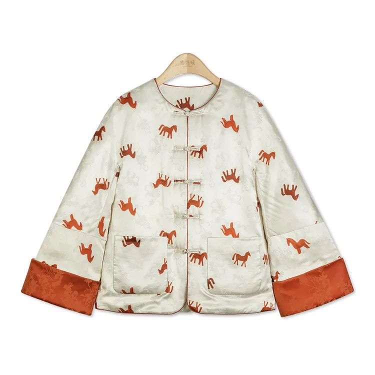 [鸿运轻驰」鹅绒服 新中式国风女装1l12871026