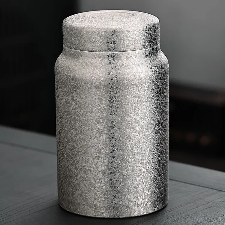 茶叶密封罐家用储茶罐大小号高档茶叶罐不锈钢茶仓茶叶包装收纳罐