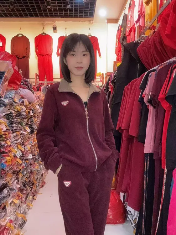 2526秋冬长袖长裤休闲套装