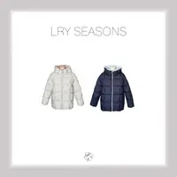 LRY SEASONS |双色连帽防寒泡芙羽绒服外套25557