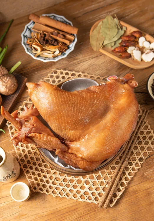 正宗道口画宝刚烧鸡五香醇厚鲜香入味卤味河南道口卤鸡烧鸡熟食