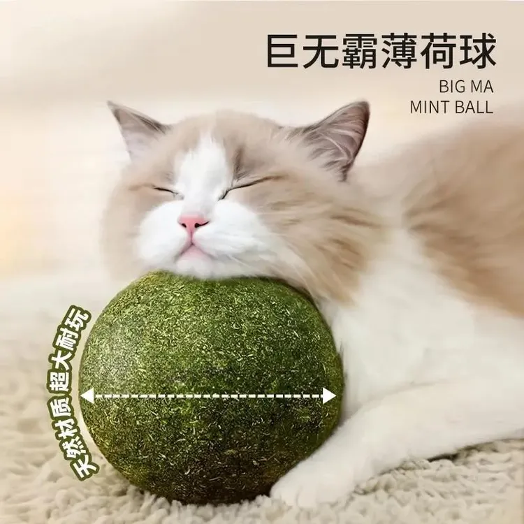 猫薄荷球超大猫玩具自嗨解闷神器磨牙猫草球逗猫棒猫咪用品木天蓼商品图