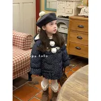 opolala·25冬~碎花连帽棉服77068（童装汉服）