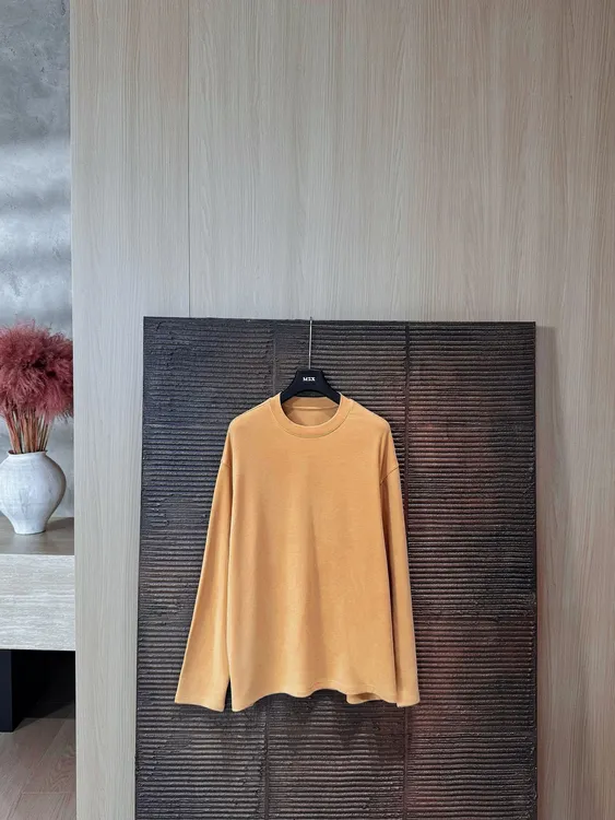 MZX 【天丝羊毛】氛围感琥珀色圆领长袖SY11297-Q