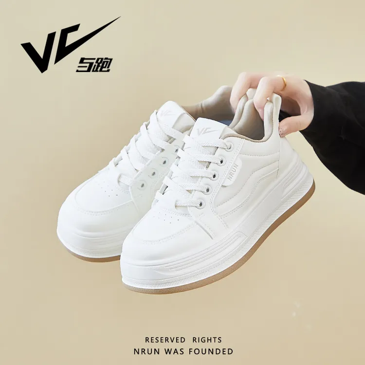 2026春季小白鞋新款韩版ins女学生厚底增高运动板鞋休闲街拍商品图