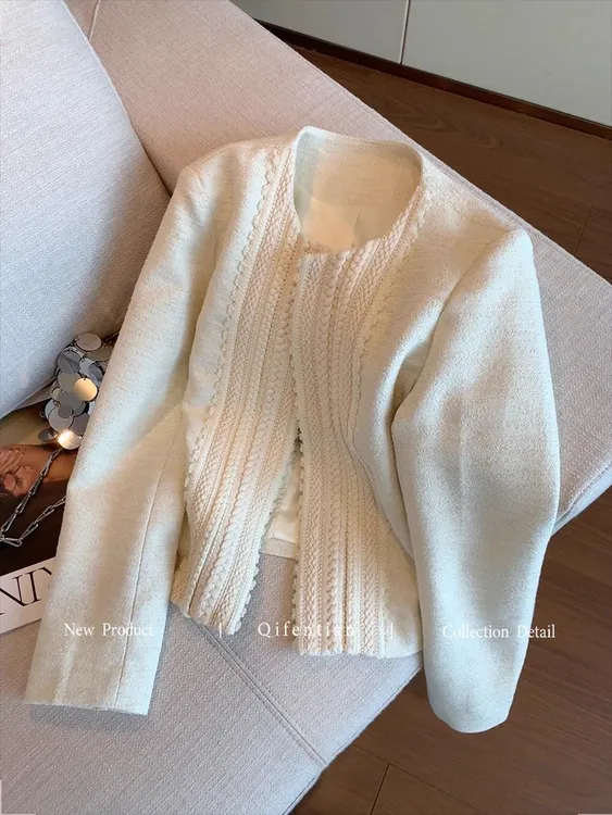 名媛千金气质外套女2025秋季新款高级法式慵懒高级感设计感上衣