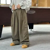现货「AM AUTUMN」【酷布玩家】天絲斜纹男童秋季百搭工装裤ND52160