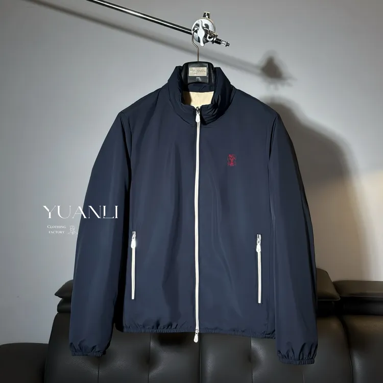 【6218-LY】高奢男装 2025年秋冬新款 男士户外时尚保暖立领鹅绒服