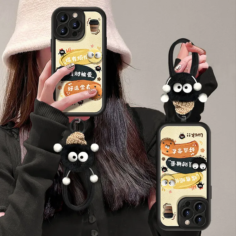 煤有烦恼适用于oppo/vivo/华为/小米/苹果天眼皮纹防摔手机壳