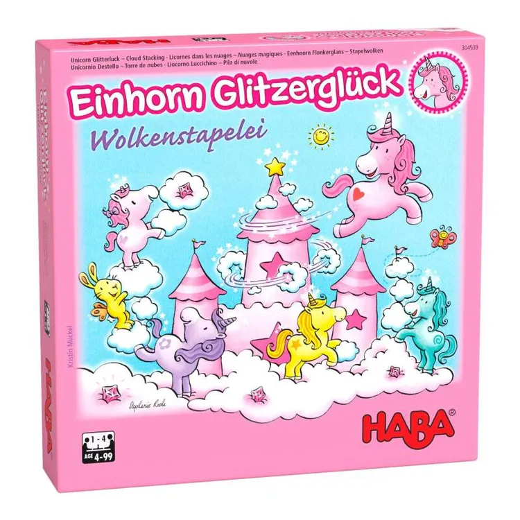 米爸专属特惠HABA304539 堆云朵 4岁儿童桌游
