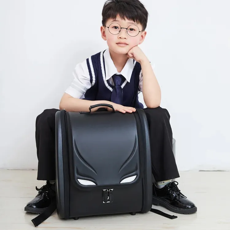 CHUNYU/春宇儿童书包韩版1至3至6年级小学生减负箱体书包超轻皮质