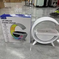 蓝牙音箱无线充电多功能氛围小夜灯卧室生日礼物床头台灯音响1
