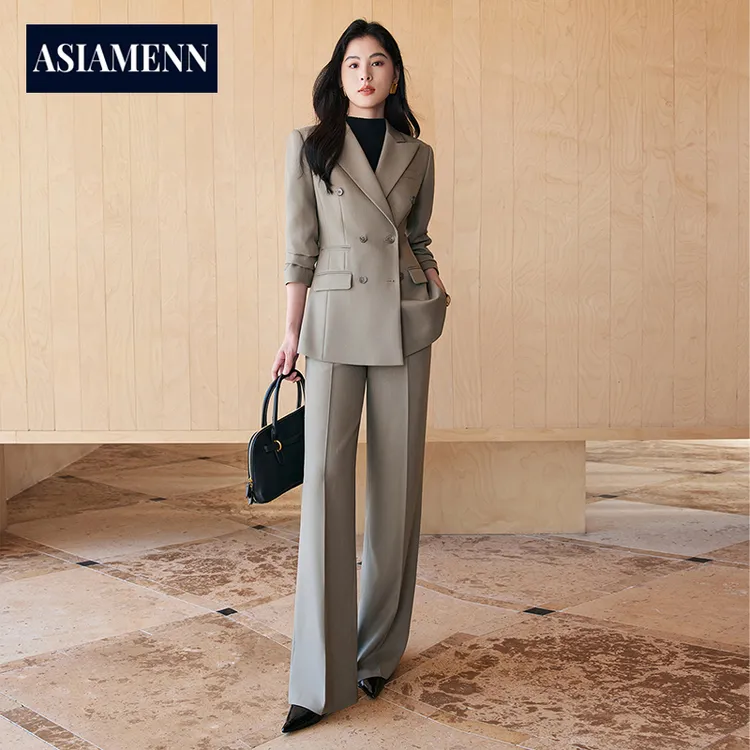 西装套装女春秋季2025新款职业装通勤女神范气质正装长袖西服外套
