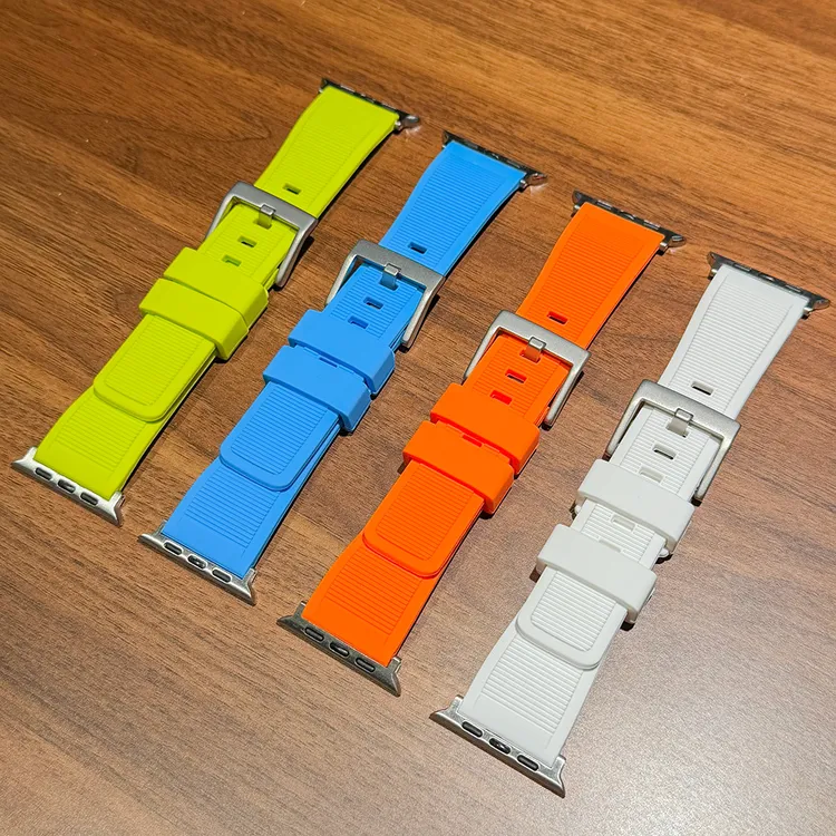适用于AppleWatchUltra3表带橡胶高级运动硅胶防水iwatch11表带10