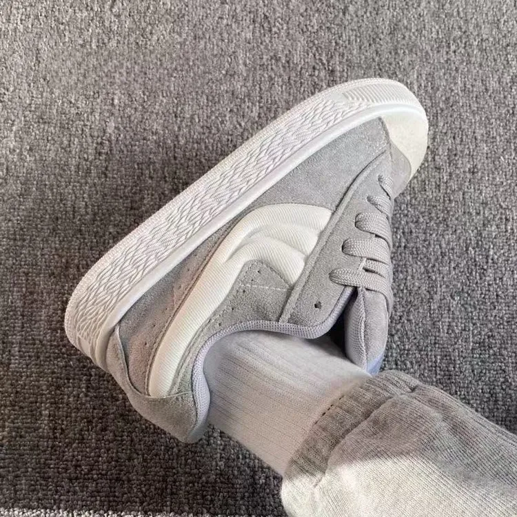 韩版35-44码高颜值小众厚底板鞋女男2025爆款秋百搭chic鞋小白鞋