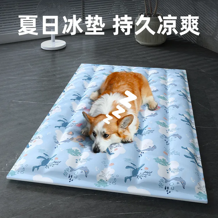 宠物冰垫凉席垫子狗狗夏天凉垫猫咪冰床睡垫地垫降温用品夏季冰窝商品图