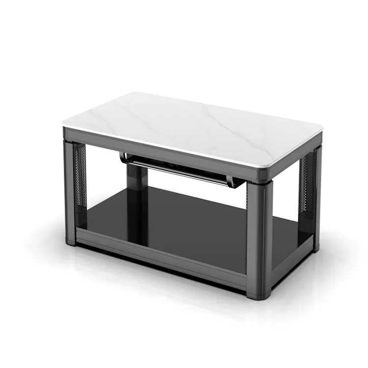 黔焱电暖桌SJ-510-E03银灰