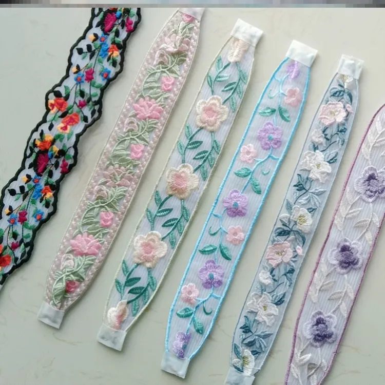 前额大人儿童碎发魔术长款刘海贴发箍头箍发带民族风花粘头发大人