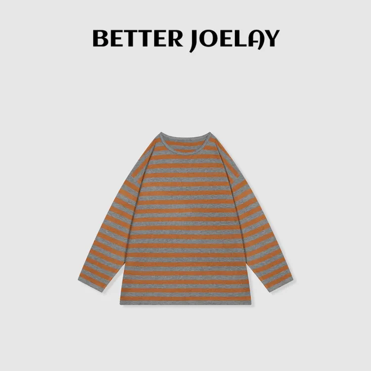 BETTER JOELAY-【南瓜饼】时尚百搭简约T恤长袖潮流TT291