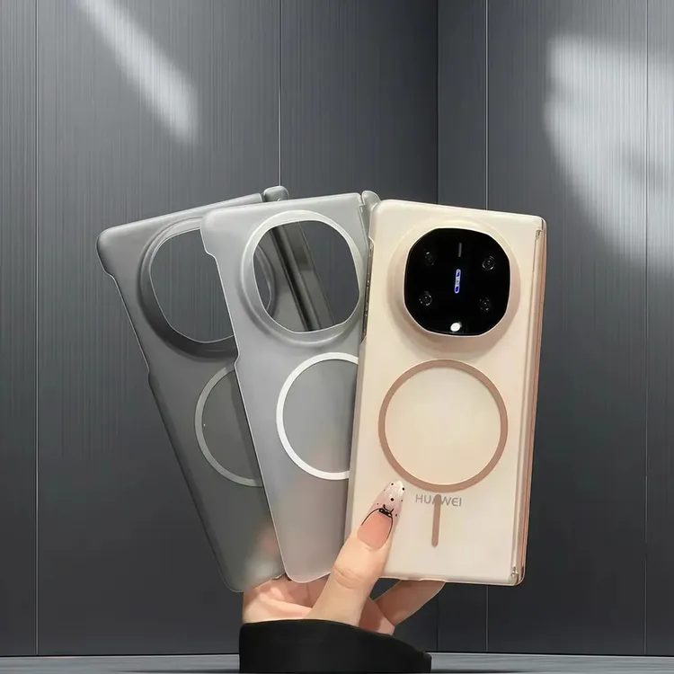 冰雾磨砂磁吸适用华为MateX6典藏版折叠屏手机壳MateX5简约高档磨