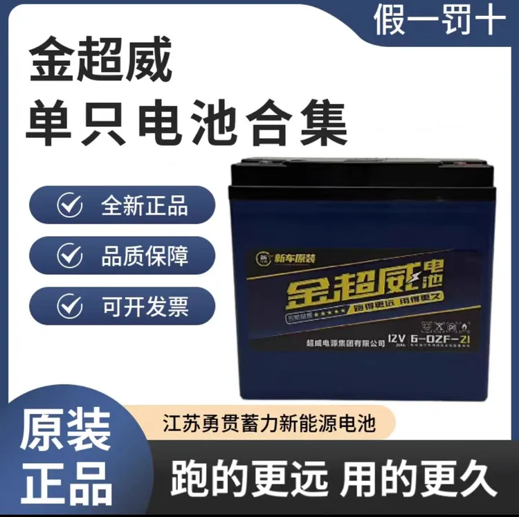 金超威电池60v五个5只装