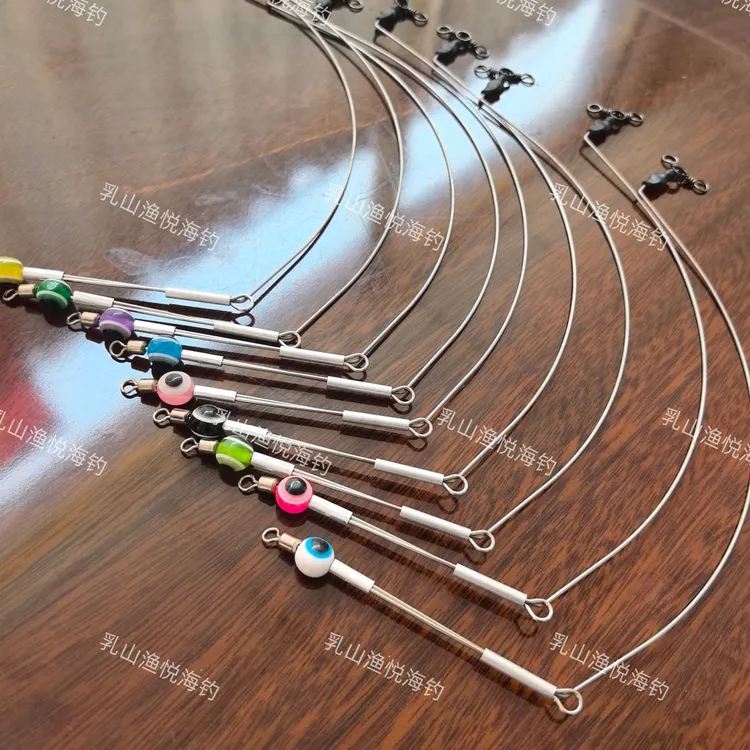 合金防缠铆环分叉双钩位单刀轻量化海钓小单刀户外工具