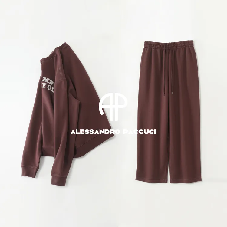 AP洛哥53183TW卫衣/54292KU裤子【惊喜俱乐部套装】100棉时尚女装