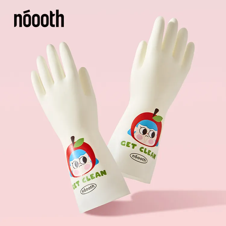 诺室丁腈手套家务洗碗厨房女橡胶耐用洗衣清洁防水