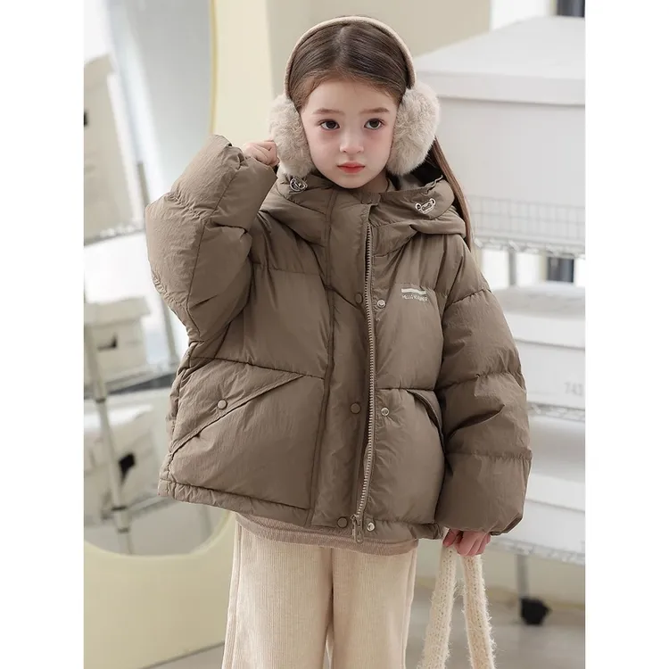 巴拉巴拉男孩女孩三防童装女童羽绒服儿童男童宝宝洋气中大童短款