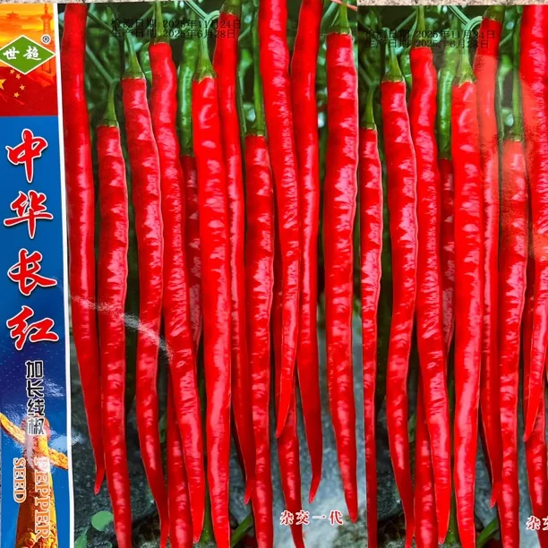 长辣椒蔬菜种子果长辣味适中红果鲜艳高产青红两用辣椒蔬菜种子
