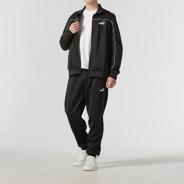 【达人专属】PUMA彪马运动套装男装训练服长袖长裤休闲两件套687653