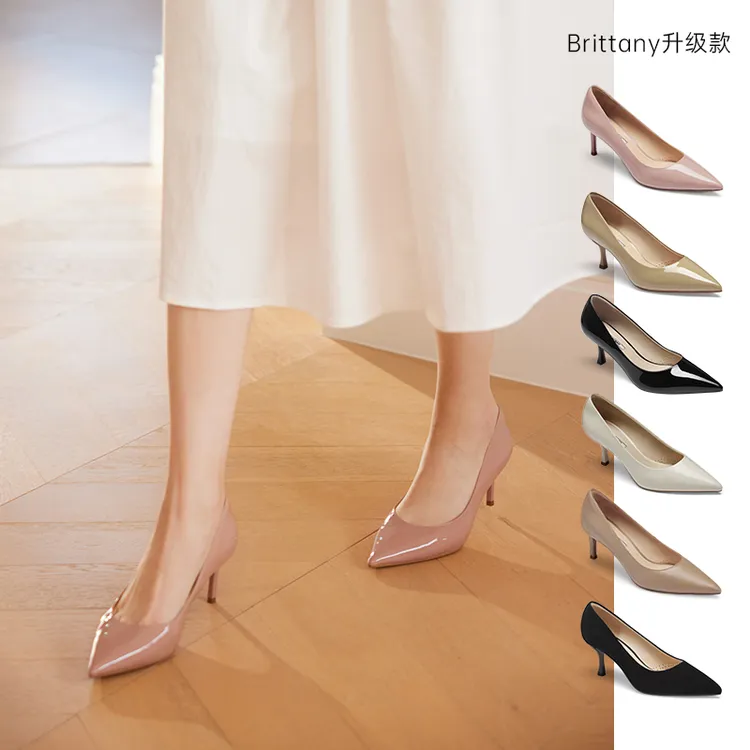【春上新】73hours女鞋Brittany通勤尖头职业尖头细高跟鞋百搭商品图