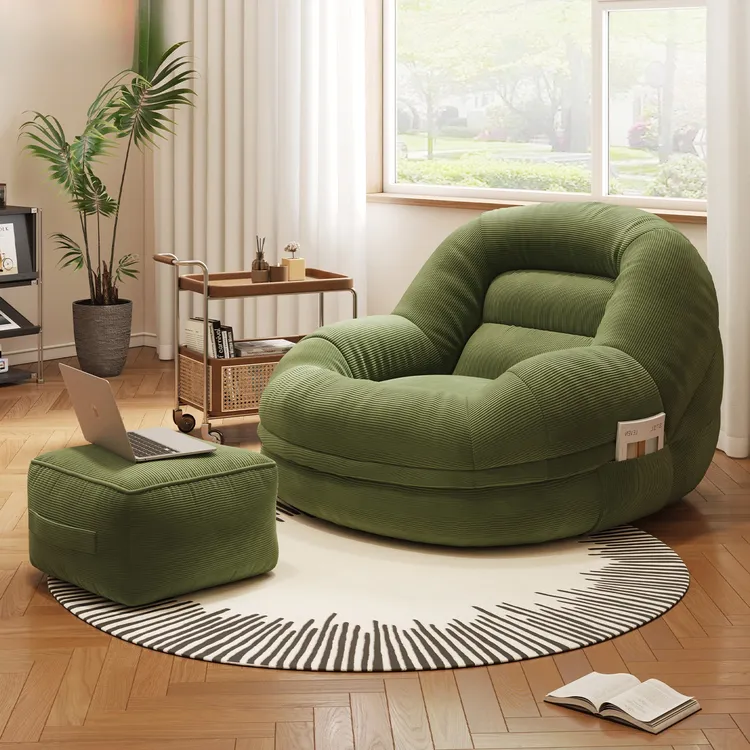 懒人沙发可躺可睡卧室小沙发阳台客厅看书休闲解压榻榻米窝窝椅