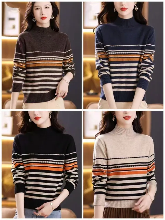 【701-799编码点这里】秋冬季长袖打底衫半高领