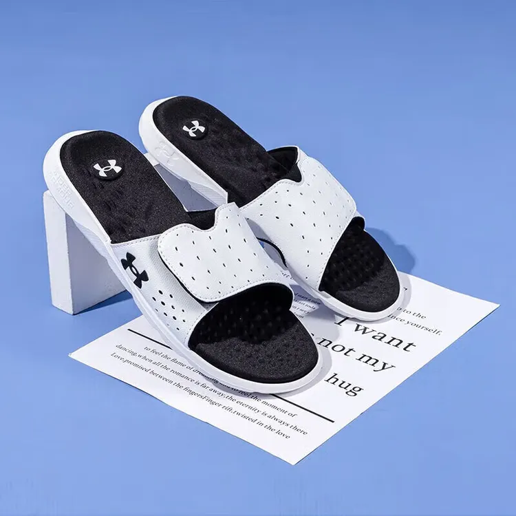 Under Armour/安德玛运动拖鞋 25春季简约缓震舒适透气休闲鞋子