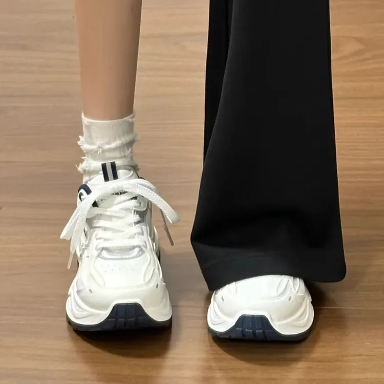 Warrior/回力运动鞋女爆款男女同款情侣老爹鞋学生保暖加绒休闲鞋