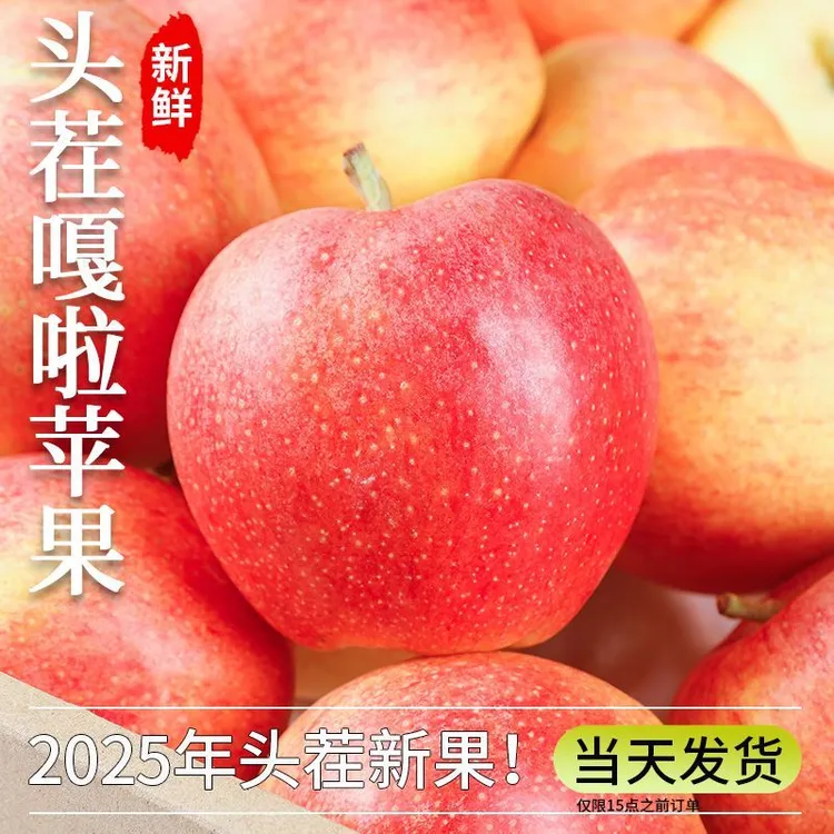 2025年现摘红思尼克苹果陕西洛川产地直发嘎啦红斯尼克脆甜多汁bt