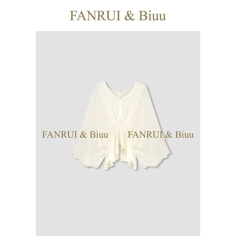 FANRUI/泛芮「澜风」新款法式时尚气质设计感显瘦防晒上衣女B16795