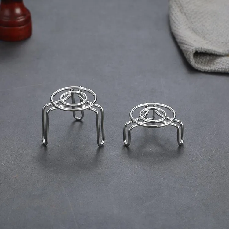 超迷你不锈钢超小蒸架蒸格家用奶锅养生壶小锅架子蒸蛋脚隔水架子