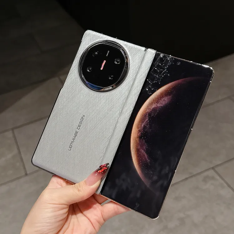 轻奢高级感适用华为MateX6手机壳典藏版折叠屏MateX5中轴铰链全包