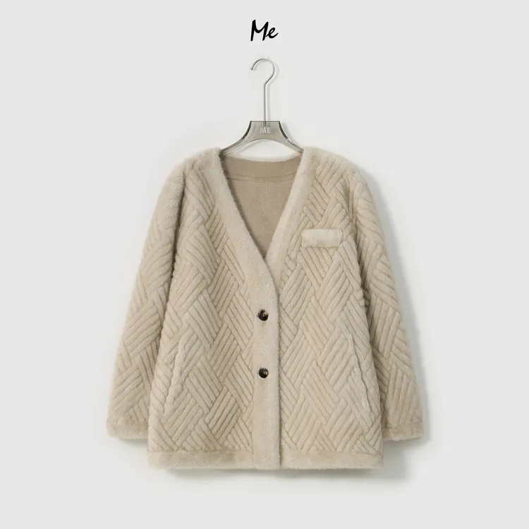 ME【白塔林】重工轻奢时尚百搭宽松休闲新款外套MEQC3853