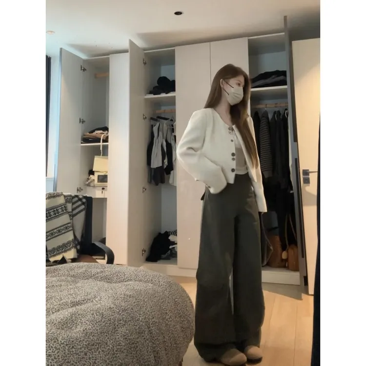 MARIE.COCO早秋季千金风贵系套装高级感小香风外套内搭纯欲阔腿裤