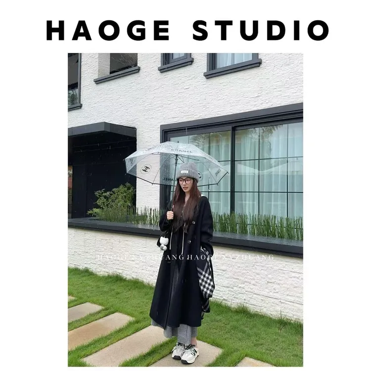 浩哥严选●富士山下HGQ5DY3416A全羊毛大衣预