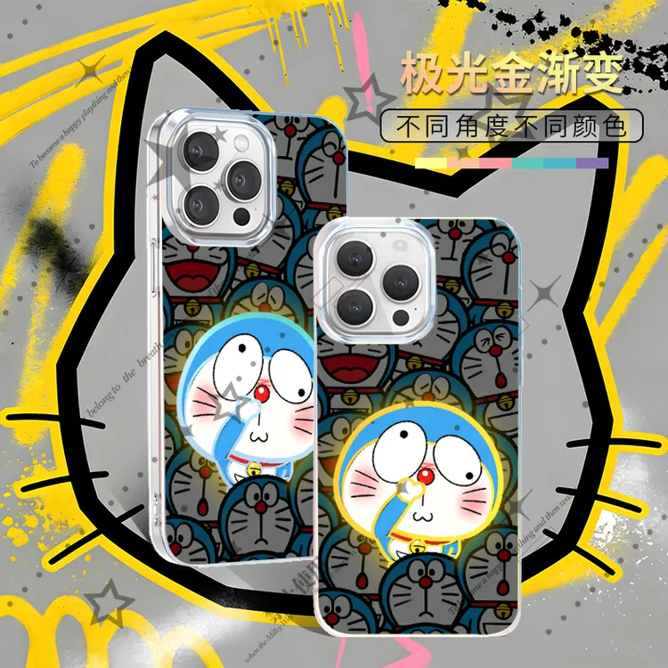 哆啦A梦适用于苹果华为vivo一加iPhone小米neoppo二次元手机壳