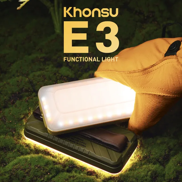 Khonsu空宿E3露营灯全地形营地灯充电帐篷灯野营野外户外照明灯