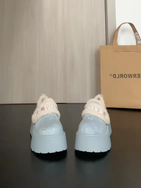 【小椰家】厚底勃肯鞋2025冬季新款魔术贴小个子加绒棉鞋子MX398